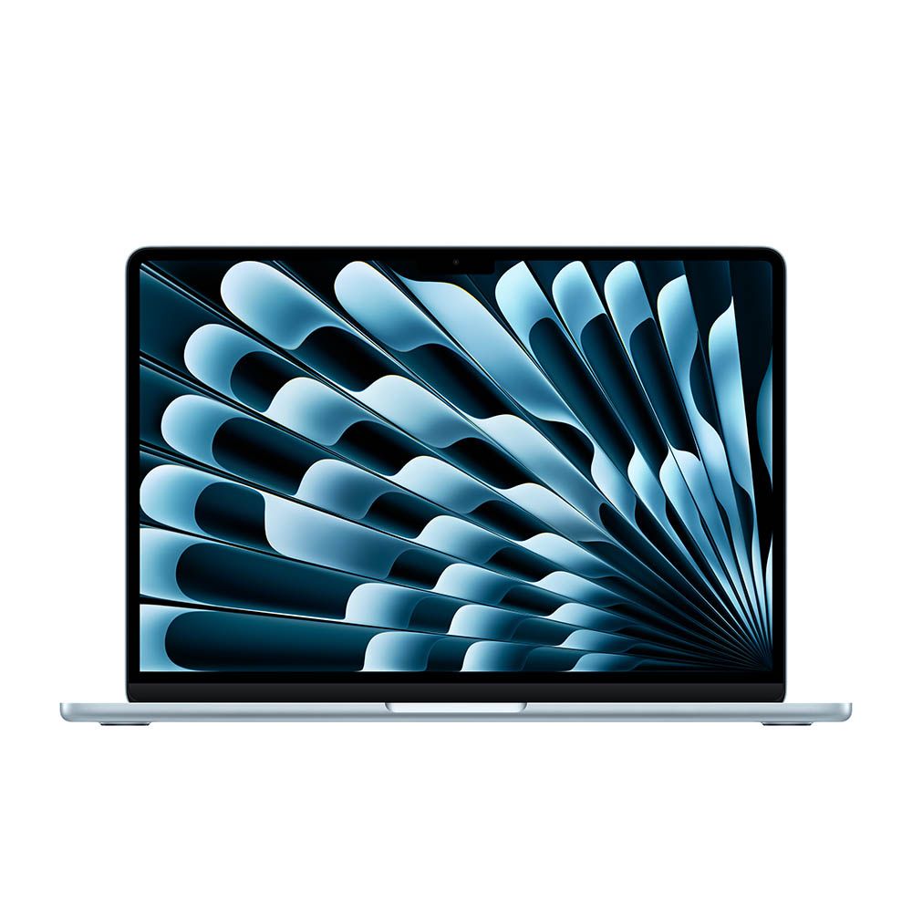 Laptop Apple MacBook Air 13 Z1LA000F3, 13.6 inch 2560 x 1664, Apple M5 10-core (10 C, N/A - N/A, N/A cache, N/A), 16 GB LPDDR5X, 2 TB SSD, Apple M5 10-core integrat, Mac OS, Tastatura US, Sky Blue