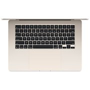 Laptop Apple MacBook Air 15 Z1LU000F1, 15.3 inch 2880 x 1864, Apple M5 10-core (10 C / 10 T, N/A - N/A, N/A cache, N/A), 16 GB LPDDR5X, 2 TB SSD, Apple M5 10-core integrat, Mac OS, Tastatura US, Starlight