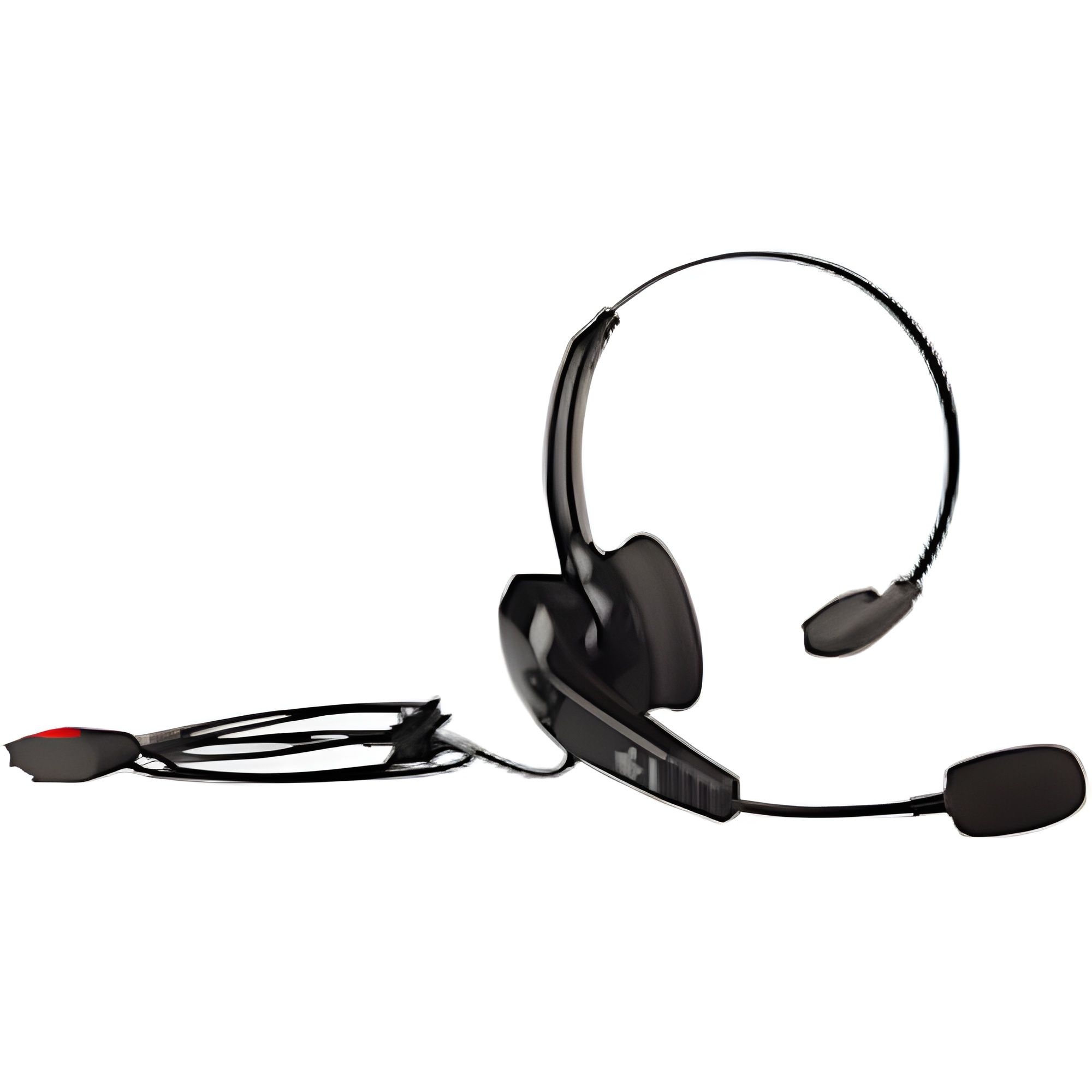 Zebra HS2100 Căști Prin cablu Bandă de fixare pe cap Birou/Call center Negru