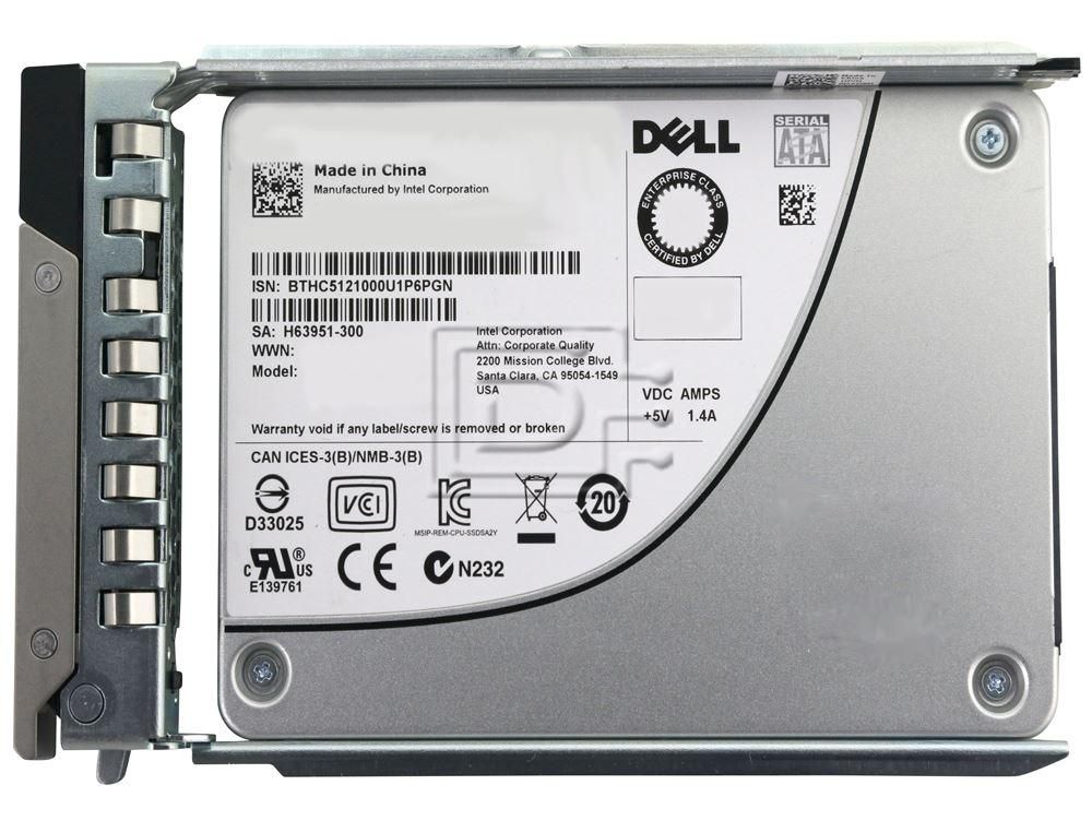 SSD server Dell 400-BDQS 1.92 TB, 2.5 inch, SATA 6G, caddy DELL G14 SFF