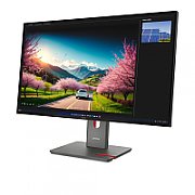 Monitor  LenovoThinkVision P32UD-40 Monitor 31.5 IPS, UHD (3840x2160), 16:9, Brightness: 350 cd/m², Contrast ratio: 1500:1, Response time: 4ms GtG (Extreme mode) / 6ms GtG (Typical mode), Dot / Pixel Per Inch: 140 dpi, Color Gamut: 98% DCI-P3, 99% sRGB, 99% BT.709, View angle: 178° / 178°, Stand