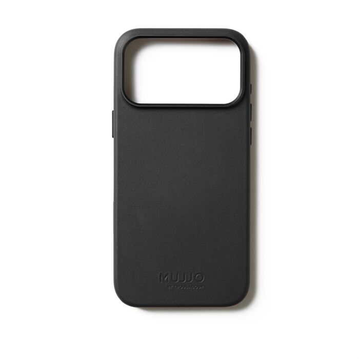 Mujjo Leather Case - etui skórzane do iPhone 17 Pro kompatybilne z MagSafe (black)
