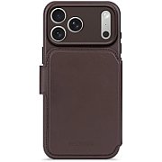 Decoded Leather Detachable Wallet - skórzana obudowa ochronna do iPhone 17 Pro Max kompatybilna z MagSafe (chocolat brown)