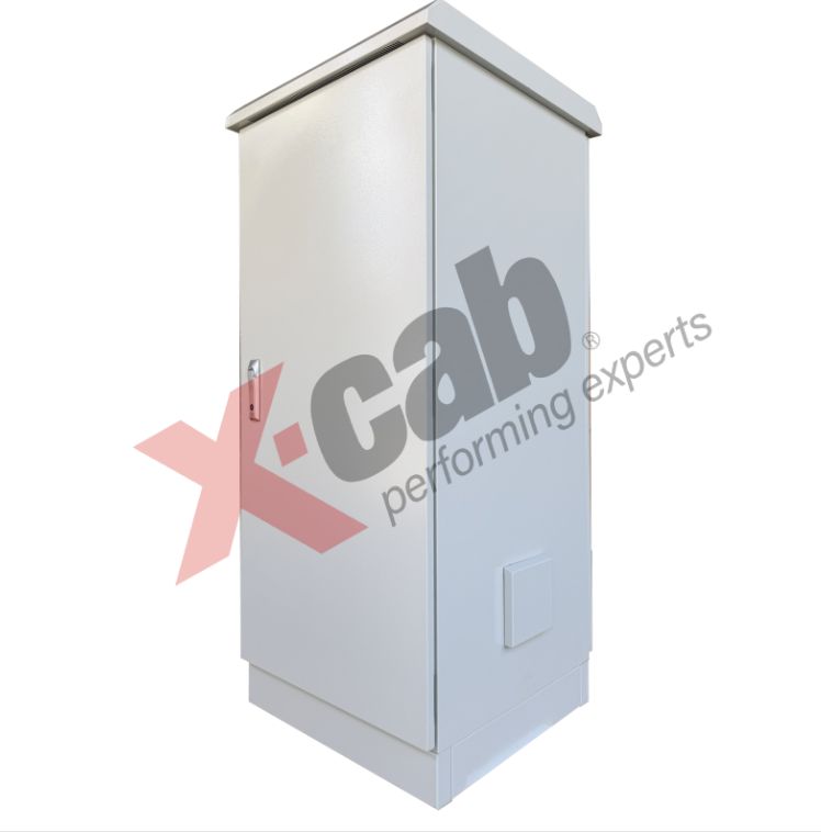 Cabinet metalic de exterior 19 , cu izolatie termica, rack de podea, 27U 600x600 mm, IP-55, Xcab seria F