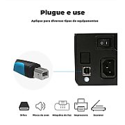 Cablu USB imprimanta Vention, 1m, USB-A 2.0 (T) la USB-B 2.0 (T), PVC, negru  VAS-A16-B100  (timbru verde 0.08 lei) -6922794717572