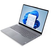 Laptop Lenovo ThinkBook 16 G8 IAL 21SK00FQRI, 16 inch 1920 x 1200, Intel Core Ultra 5 135H (14 C / 18 T, 2.3 GHz - 4.6 GHz, 18 MB cache, 55 W), 16 GB DDR5, 512 GB SSD, Intel Graphics, Fara sistem de operare, Tastatura English (EU), Arctic Grey