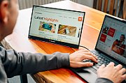 Monitor portabil Verbatim 15.6  LightFHD 1920x1080, IPS,USB-C,mini HDMI,carcasa plastic