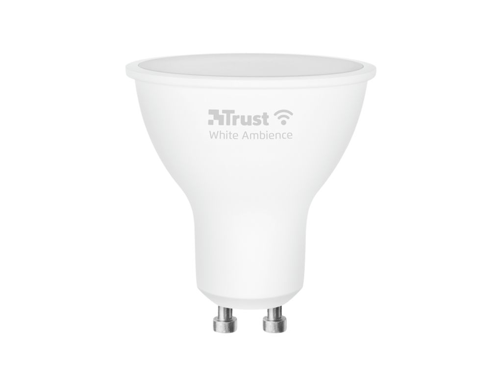 Bec Trust Smart WiFi, LED SPOT GU10 CCT luminozitate 345 lm, clasa energetica A+
