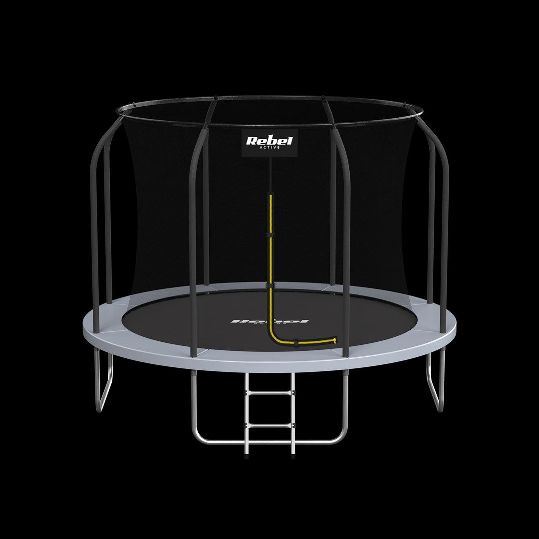 Trampolina Rebel Active PRO 12ft/366 cm  siatka  drabinka
