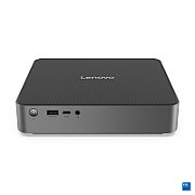 Desktop PC Lenovo IdeaCentre Mini 01IRH10R Mini PC, Intel Core 5 210H (8 C / 12 T, 2.2 GHz - 4.8 GHz, 12 MB cache, 45 W), 16 GB DDR5, 512 GB SSD, Fara unitate optica, Intel Graphics Partajata, Adaptor extern, Windows 11 Pro