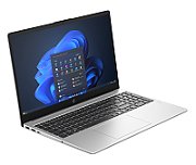 Laptop HP 250R G10 D4TJ1ET, 15.6 inch 1920 x 1080, Intel Core 5 120U (10 C / 12 T, 1.4 GHz - 5.0 GHz, 12 MB cache, 55 W), 16 GB DDR5, 512 GB SSD, Intel Iris xe Graphics, Windows 11 Pro, Tastatura US, Turbo Silver