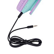 PowerLocus Casti pentru copii wireless KidsCats Purple/Teal