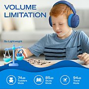 PowerLocus Casti copii BoboKids Blue