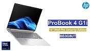 Laptop HP ProBook 4 G1i C51LSET, 16 inch 1920 x 1080, Intel 225U (12 C / 14 T, 1.5 GHz - 4.80 GHz, 12 MB cache, 57 W), 16 GB DDR5, 512 GB SSD, Intel Graphics, Windows 11 Pro, Tastatura English, Pike Silver
