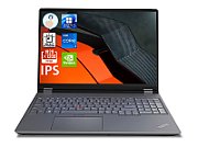 Laptop Lenovo ThinkPad P16 Gen 3 21RQ000GRI, 16 inch 1920 x 1200, Intel Core Ultra 9 275HX (24 C / 24 T, 2.7 GHz - 5.4 GHz, 36 MB cache, 160 W), 96 GB DDR5, 1 TB SSD, Nvidia RTX PRO 2000, Windows 11 Pro, Tastatura English (EU), Black