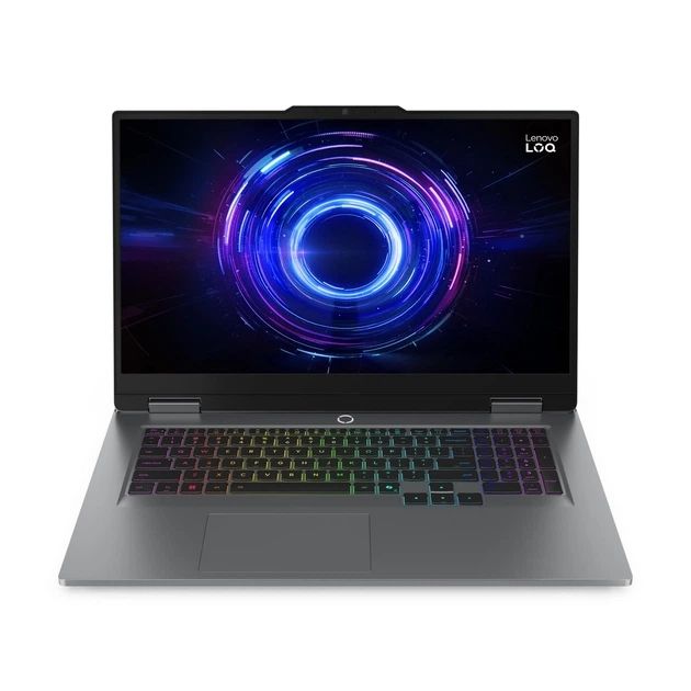 Laptop Lenovo LOQ 15IRX10, 17.3 inch 1920 x 1080, Intel Core i7 13650HX (14 C / 20 T, 3.6 GHz - 4.9 GHz, 24 MB cache, 55 W), 16 GB DDR5, 1 TB SSD, nvidia GeForce RTX 5050, Free DOS, Tastatura International, Luna Grey