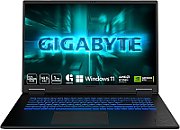 Laptop GIGABYTE A 18 3THK3EEC93SD, 18 inch 2560 x 1600, AMD Ryzen 7 260 (8 C / 16 T, 3.8 GHz - 5.1 GHz, 16 MB cache, 45 W), 16 GB DDR5, 512 GB SSD, nVidia GeForce RTX 5050, Fara sistem de operare, Tastatura English, Negru