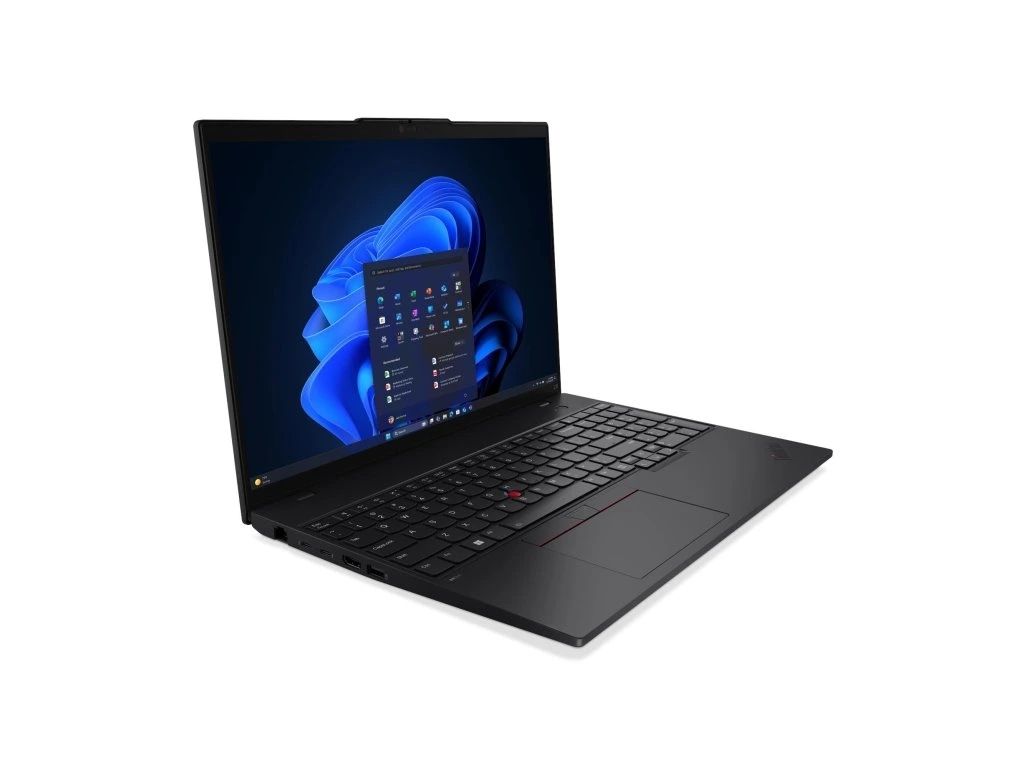 Laptop Lenovo ThinkPad L16 Gen 2 21SA001JCK, 16 inch 1920 x 1200, Intel 255U (12 C / 14 T, 2.4 GHz - 5.2 Ghz, 12 MB cache, 15 W), 32 GB DDR5, 1 TB SSD, Intel Graphics, Windows 11 Pro, Tastatura US, Negru