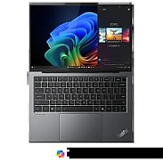 Laptop Lenovo ThinkPad X9-14 Gen 1 21QA002KIX, 14 inch 1920 x 1200, Intel Core ultra 7 258V (8 C / 8 T, 2.2 GHz - 4.8 GHz, 12 MB cache, 37 W), 32 GB LPDDR5X, 1 TB SSD, Intel Graphics, Windows 11 Pro, Tastatura English, Gri