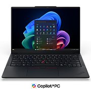 Laptop Lenovo ThinkPad E14 Gen 7 21U2006XSP, 14 inch 1920 x 1200, Intel Core ultra 7 256V (8 C / 8 T, 2.2 GHz - 4.8 GHz, 12 MB cache, 12 W), 16 GB LPDDR5X, 512 GB SSD, Intel Graphics, Windows 11 Pro, Tastatura US, Negru
