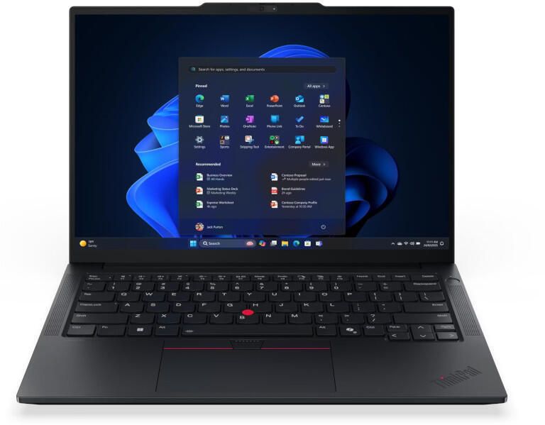 Laptop Lenovo ThinkPad E14 Gen 7 21T0005LHV, 14 inch 1920 x 1200, AMD Ryzen 7 250 (8 C / 16 T, 3.3 GHZ - 5.1 GHz, N/A cache, N/A), 16 GB DDR5, 512 GB SSD, AMD Radeon Graphics, Fara sistem de operare, Tastatura Romanian, Negru
