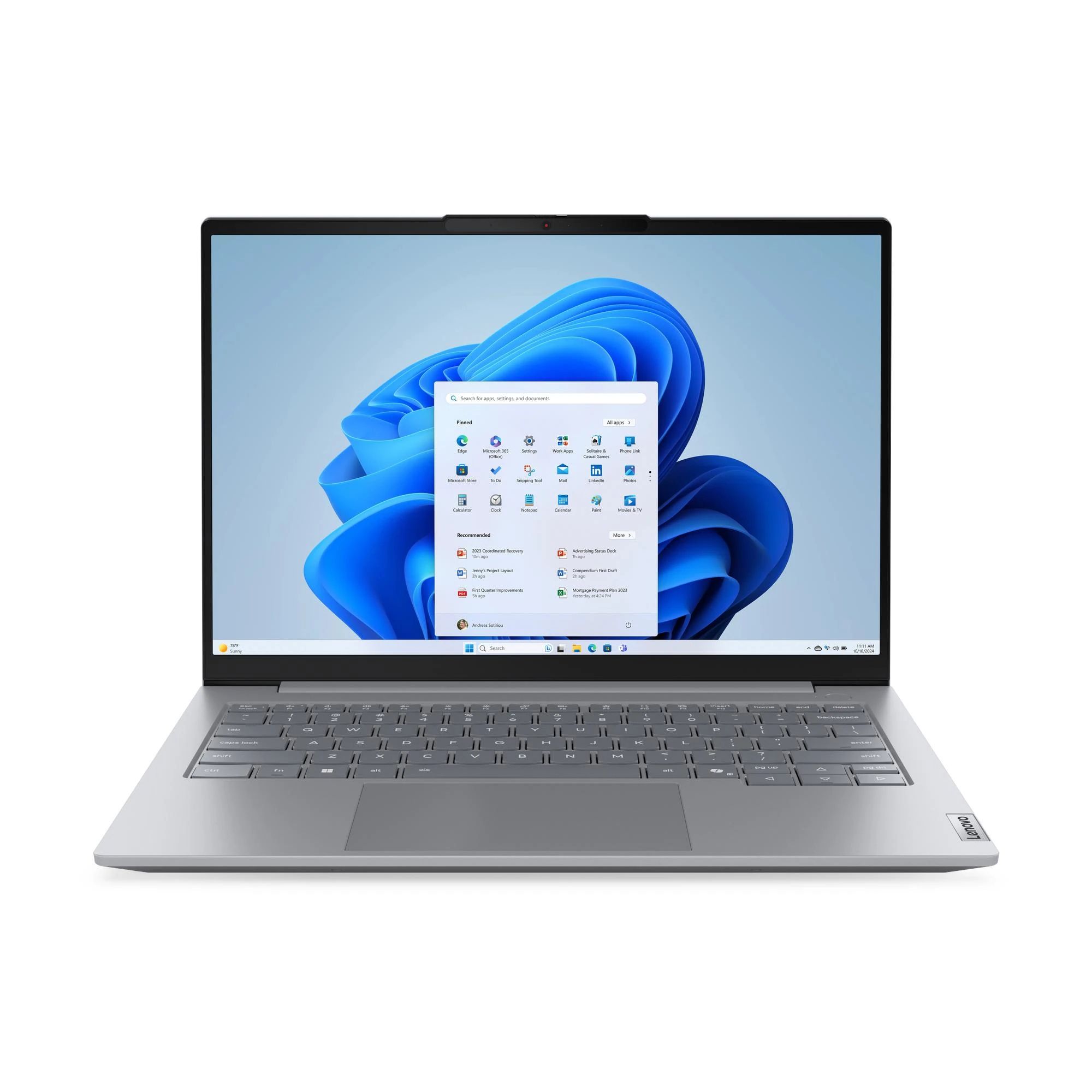 Laptop Lenovo ThinkBook 14 G8 IAL 21SJ007EBM, 14 inch 1920 x 1200, Intel 255H (16 C / 26 T, 2.5 GHz - 5.1 GHz, 24 MB cache, 28 W), 16 GB DDR5, 512 GB SSD, Intel Graphics, Fara sistem de operare