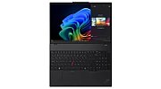 Laptop Lenovo ThinkPad T16 Gen 4 21QN0018HV, 16 inch 1920 x 1200, AMD Ryzen AI 5 340 (6 C / 12 T, 2.0 GHz - 4.8 GHz, N/A cache, 28 W), 32 GB DDR5, 512 GB SSD, AMD Radeon Graphics, Windows 11 Pro, Tastatura International, Negru
