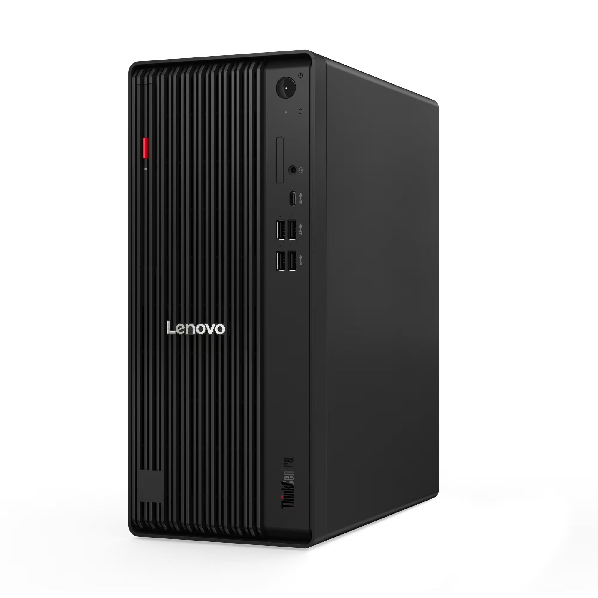 Desktop PC Lenovo ThinkCentre M70t Gen 6 Tower, Intel Core ultra 7 265 (20 C / 20 T, 2.40 GHz - 5.3 GHz, 30 MB cache, 182 W), 8 GB DDR5, 512 GB SSD, Fara unitate optica, Intel Graphics Partajata, 260 W, Fara sistem de operare