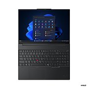 Laptop Lenovo ThinkPad E16 G3 21ST0047CK, 16 inch 1920 x 1200, AMD Ryzen 5  230 (6 C / 12 T, 3.5 GHz - 4.7 GHz, 16 MB cache, 15 W), 16 GB DDR5, 512 GB SSD, AMD AMD Radeon Graphics, Windows 11 Home, Tastatura Czech, Slovak, Negru