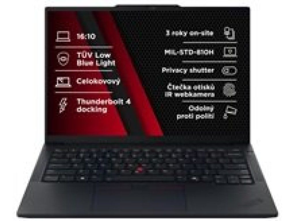 Laptop Lenovo ThinkPad E14 Gen 7 21SX004BCK, 14 inch 1920 x 1200, Intel 225U (12 C / 14 T, 1.5 GHz - 4.8 GHz, 12 MB Smart Cache cache, 57 W), 16 GB DDR5, 512 GB SSD, Intel Graphics, Windows 11 Pro, Tastatura US, Negru
