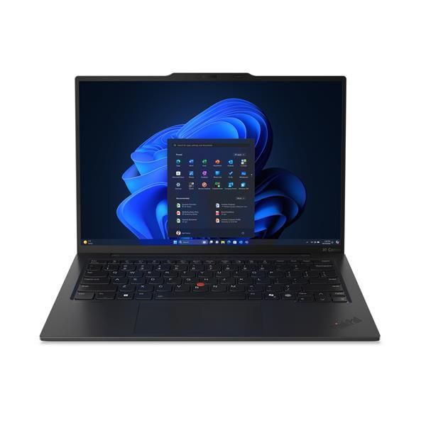 Laptop Lenovo ThinkPad X1 Carbon Gen 13 Aura Edition 21NX006LIX, 14.0 inch 1920 x 1200, Intel Core ultra 7 255U (12 C / 14 T, 1.8 GHz - 4.8 GHz, 12 MB cache, 15 W), 16 GB LPDDR5x, 512 GB SSD, Intel Intel Graphics, Windows 11 Pro, Tastatura US, Negru