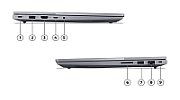 Laptop Lenovo ThinkBook 14 G8 IAL 21SJ007YFR, 14 inch 1920 x 1200, Intel Core ultra 5 225U (10 C / 10 T, 1.5 GHz - 4.8 GHz, 12 MB Intel Smart Cache cache, 15 W), 8 GB DDR5, 256 GB SSD, Intel Intel Graphics, Windows 11 Pro, Tastatura Romanian / English, Gri
