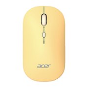 Mouse Optic Acer AMR130, USB-A/USB Wireless/Bluetooth, Yellow