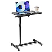 Desk/table with adjustable height Unique LAPTOP DESK black