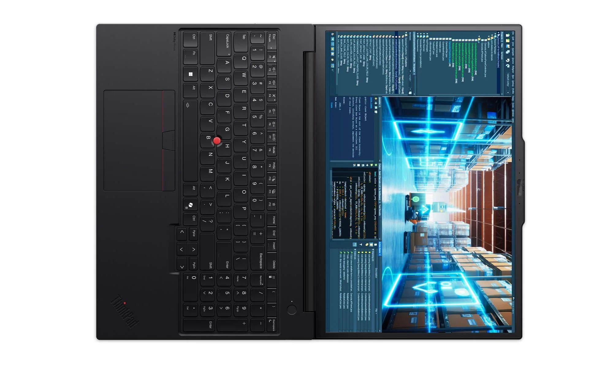 Laptop Lenovo ThinkPad P16v Gen 3 21RS004DFR, 16 inch 1920 x 1200, Intel Core Ultra 7 - 255H (16 C / 22 T, 1.4 GHz - 4.8 GHz, 24 MB Intel Smart Cache cache, 45 W), 32 GB DDR5, 1 TB SSD, Nvidia RTX PRO 2000 Blackwell, Windows 11 Pro, Tastatura US International, Negru