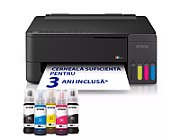 EPSON L1350 CISS COLOR INKJET PRINTER, Format: A4, Color, Functii: imprimare, Viteza printare: 33ppm mono, 15ppm color, Rezolutie printare: 5.760 x 1.440 DPI, Cpacitate hartie: 100 coli, Interfata: USB, Wi-Fi Direct, Dimensiuni: 361‎ x 317 x 152 mm, 3.1kg, Emulatii: ESC/P-R, Culoare: negru, Se