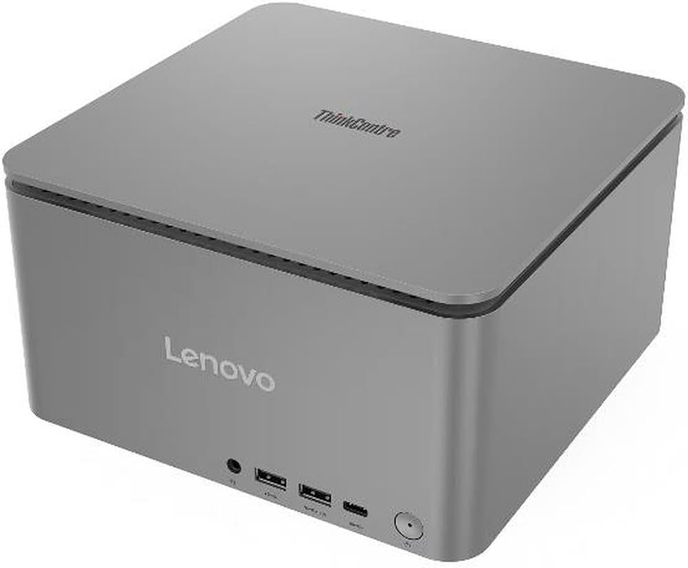 Lenovo ThinkCentre neo Ultra Intel® Core™ i9 i9-14900 32 Giga Bites DDR5-SDRAM 1 TB SSD NVIDIA GeForce RTX 4060 Windows 11 Pro Mini PC Gri