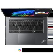 Laptop Lenovo ThinkPad X9-15p Gen 1 Aura Edition 21VV003QRI, 15.3 inch 2880 x 1800 Touchscreen, Intel Core ultra x7 358H (16 C / 16 T, N/A - 4.8 GHz, 18 MB Intel Smart Cache cache, N/A), 32 GB LPDDR5X, 1 TB SSD, Intel Arc B390, Windows 11 Pro, Tastatura Romanian / English, Grey
