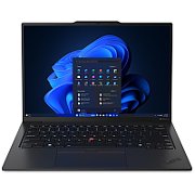 Laptop Lenovo ThinkPad X1 Carbon Gen 13 Aura Edition 21NS004NSP, 14.0 inch 1920 x 1200 Touchscreen, Intel Core Ultra 7 258V (8 C, 2.2 GHz - 4.8 GHz, 12 MB cache, 17 W), 32 GB LPDDR5x, 1 TB SSD, Intel Intel Arc Graphics 140V, Windows 11 Pro, Tastatura US International, Negru