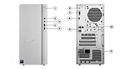 Desktop PC Lenovo IdeaCentre Tower 17IAS10 Mini Tower, Intel Core Ultra 5 - 225 (10 C / 10 T, 4.9 GHz - 4.9 GHz, 20 MB cache, 65 W), 16 GB DDR5, 512 GB Tip SSD: M.2 2280 PCIe 4.0x4 NVMe, Fara unitate optica, Intel Intel Graphics Partajata, 310 W, Free DOS