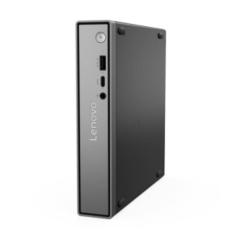 Desktop PC Lenovo ThinkCentre neo 50q Micro Form Factor, Intel Core Ultra 7 256V (8 C / 8 T, 4.8 GHz - 4.8 GHz, 12 MB cache, 28 W), 16 GB LPDDR5x, 1 TB Tip SSD: M.2 2280 PCIe 4.0x4 NVMe Opal 2.0, Fara unitate optica, Intel Arc 140T Partajata, 90 W - adaptor extern, Fara sistem de operare