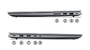 Laptop Lenovo ThinkBook 16 G9 IRL 21US0056RI, 16 inch 1920x1200, Intel Core 7 240H (10 C / 16 T, 2.5 GHz - 5.2 GHz, 24 MB cache, 45 W), 16 GB DDR5, 1 TB SSD, Intel Intel Graphics, Windows 11 Pro, Tastatura Romanian / English, Arctic Grey