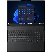 Laptop Lenovo ThinkPad T16 Gen 5 21WT0079RI, 16 inch 1920x1200, Intel core ultra 7 355 (8 C / 8 T, N/A - 4.7 GHz, 12 MB Intel Smart Cache cache, N/A), 32 GB LPDDR5X, 1 TB SSD, Intel Graphics, Windows 11 Pro, Tastatura Romanian / English, Black