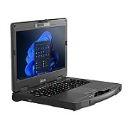 Laptop Getac S410G5 ST2D6AQ4JDXX, 14 inch 1366 x 768 pixeli Touchscreen, Intel Intel Core i5 (4 C / 8 T, 1.6 GHz - 3.9 GHz, 6 MB Intel® Smart Cache cache, 15 W), 16 GB DDR4, 256 GB SSD, Intel Intel Graphics, Windows 11 Pro, Tastatura QWERTZ, Negru