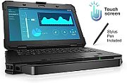 Laptop Getac S410G5 ST2D6AQ4JDXX, 14 inch 1366 x 768 pixeli Touchscreen, Intel Intel Core i5 (4 C / 8 T, 1.6 GHz - 3.9 GHz, 6 MB Intel® Smart Cache cache, 15 W), 16 GB DDR4, 256 GB SSD, Intel Intel Graphics, Windows 11 Pro, Tastatura QWERTZ, Negru