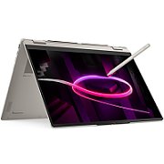 Laptop Lenovo Yoga 7 2-in-1 16AGP11 83TF003HRM, 16 inch 1920 x 1200 Touchscreen, AMD Ryzen AI 9 465 (10 C / 20 T, 2.0 GHz - 5.0 GHz, 24 MB cache, N/A), 32 GB LPDDR5X, 1 TB SSD, AMD AMD Radeon 880M, Free DOS, Tastatura English, Seashell