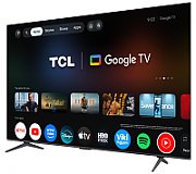 Televizor TCL QD-MiniLED 85T8D, 215 cm, Smart Google TV, 4K Ultra HD, 144Hz, Onkyo
