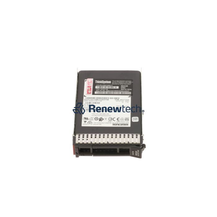 SSD server Lenovo ThinkSystem SFF Multi Vendor (Lenovo) 480 GB, 2.5 inch, SATA 6G, 3D TLC, 1.0 DWPD, caddy Lenovo SFF, Unavailable