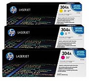 Cartus toner HP CF372AM ,Color ,3x2800 pagini ,Original (304A)