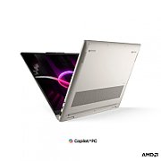 Laptop Lenovo Yoga 7 2-in-1 16AGP11 83TF001YRM, 16.0 inch 1920 x 1200, AMD 445 (6 C / 12 T, 2.0 GHz - 4.6 GHz, 14 MB cache, N/A), 24 GB LPDDR5x, 1 TB SSD, AMD AMD Radeon 840M, Free DOS, Tastatura English, Seashell